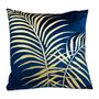 Voir la diapositive 1 : OSTARIA Housse de coussin 40x40 cm Palm marine