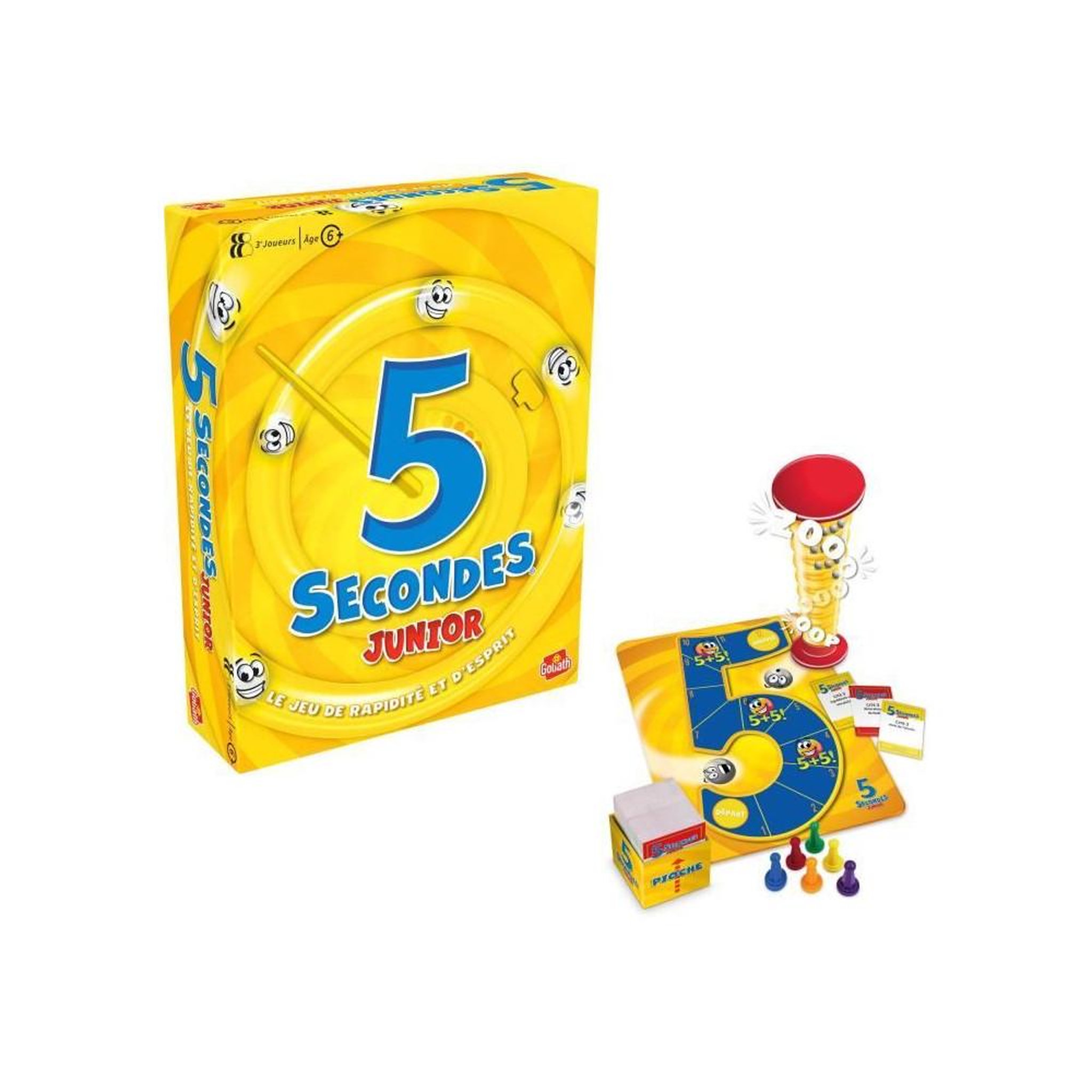 GOLIATH 5 Secondes junior - Jeu d'ambiance et de rapidité - GOLIATH - Des 6 ans