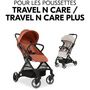 Voir la diapositive 3 : HAUCK Adaptateurs universels cosy - HAUCK - Pour poussette TRAVEL N CARE / PLUS - Noir