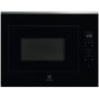 Voir la diapositive 1 : ELECTROLUX Micro-ondes encastrable 26l 900w noir/inox - kmfe264tex