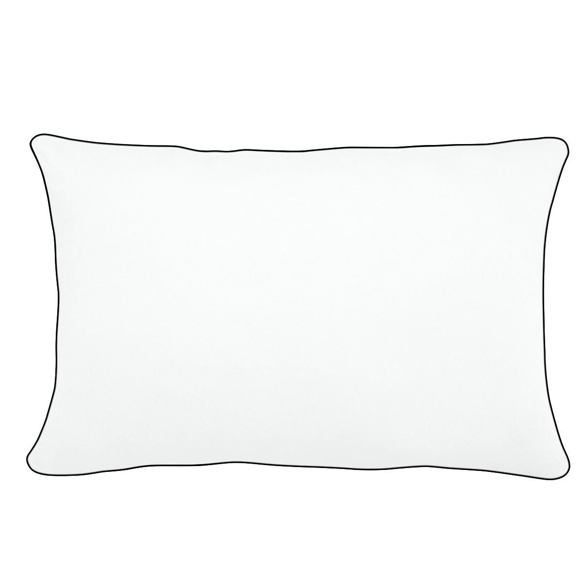 DODO Taie d'oreiller Confort Jersey Coloris Blanc