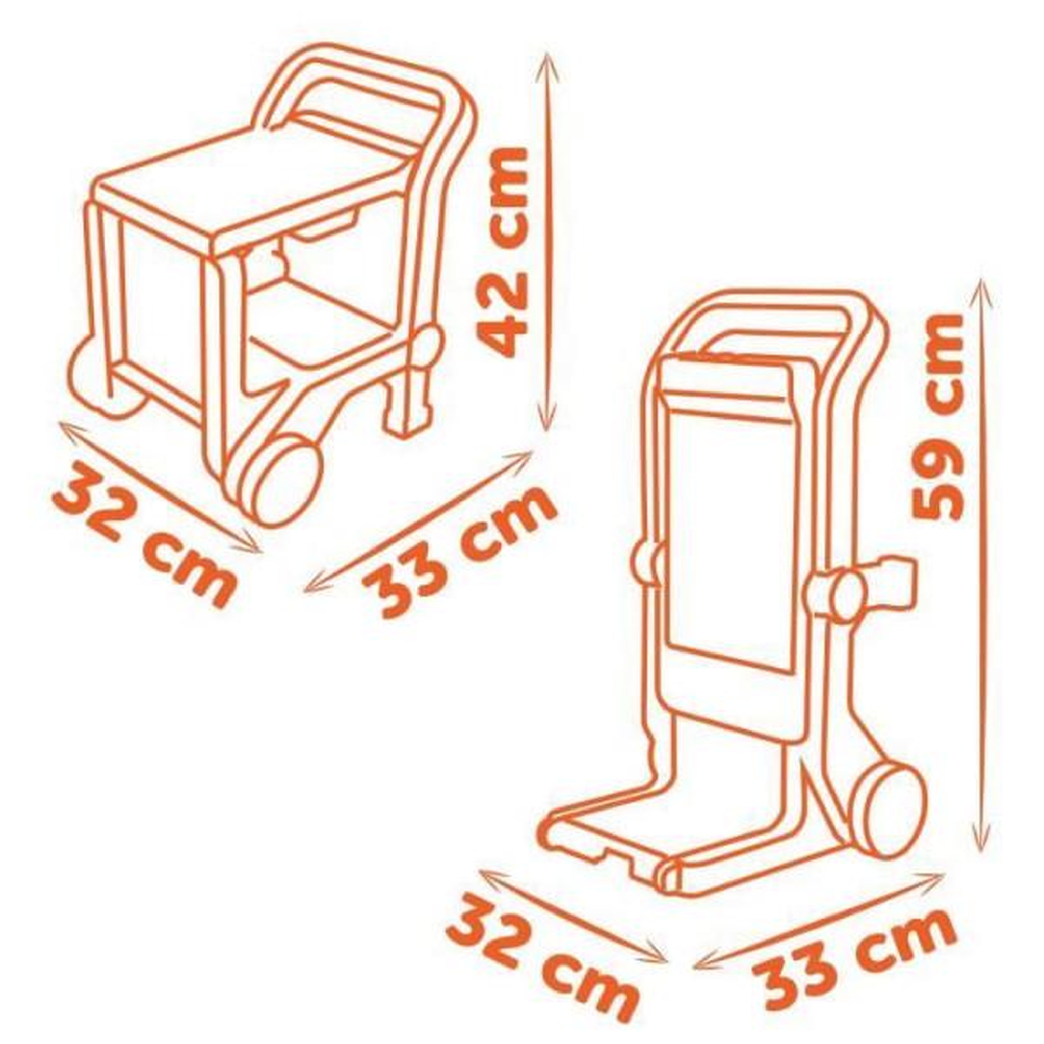 Voir la diapositive 5 : SMOBY Smoby - black+decker - diable + boite 3 en 1 - 19 accessoires - fabriqué en france