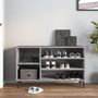 Voir la diapositive 3 : VIDAXL Armoire a chaussures Sonoma gris 102x36x60 cm Bois d'ingenierie