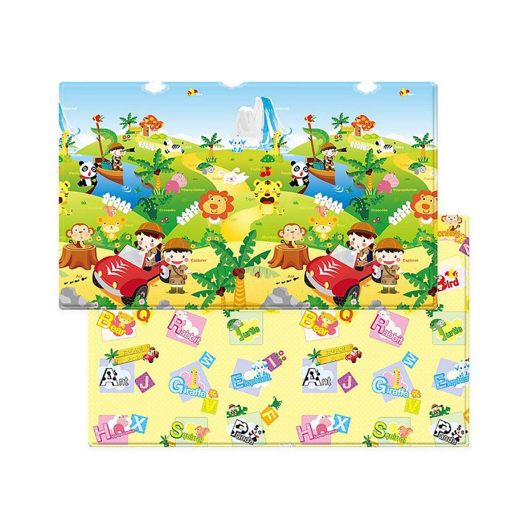 DWINGULER Tapis d'éveil et jeu safari