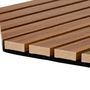 Voir la diapositive 3 : ATMOSPHERA Lot de 3 Panneaux Déco Hexagonal  Colva  30x26cm Marron