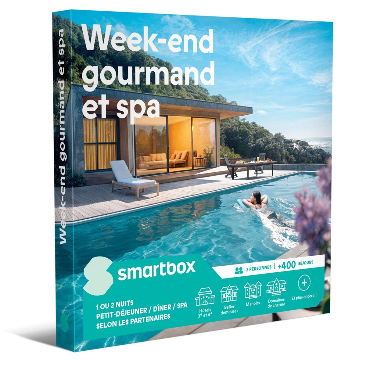 Smartbox Week-end gourmand et spa - Coffret Cadeau Séjour