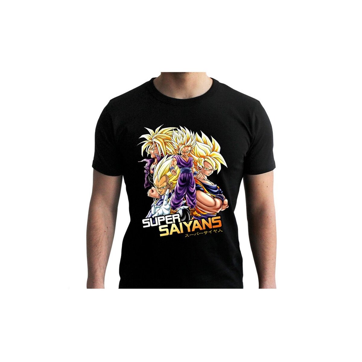 T-shirt Super Saiyans Taille L