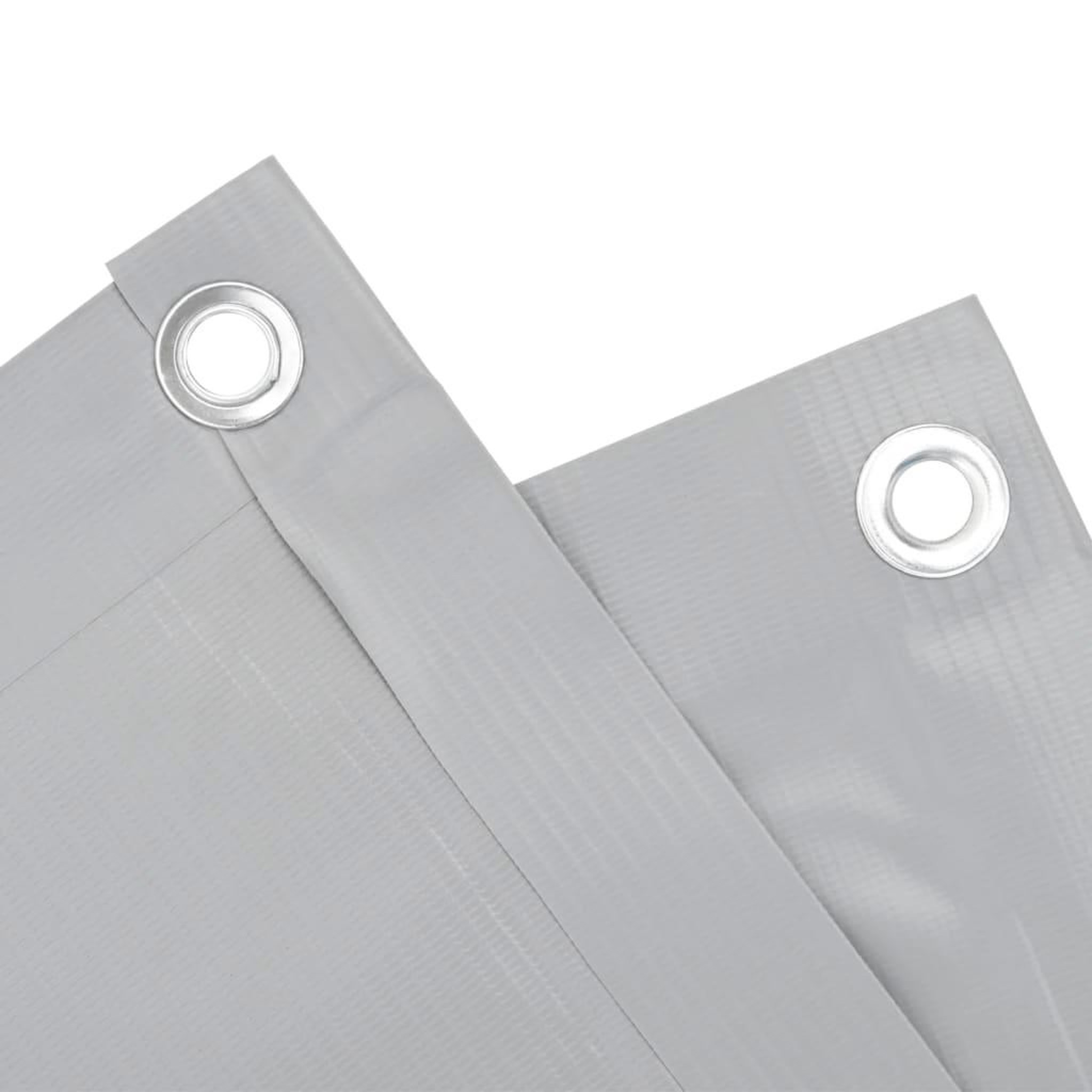 Voir la diapositive 4 : VIDAXL Ecran d'intimite de balcon gris 500x90 cm PVC