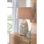 Voir la diapositive 6 : Paris Prix Lampe à Poser Coquillage  Effet Perlé  67cm Blanc Cassé