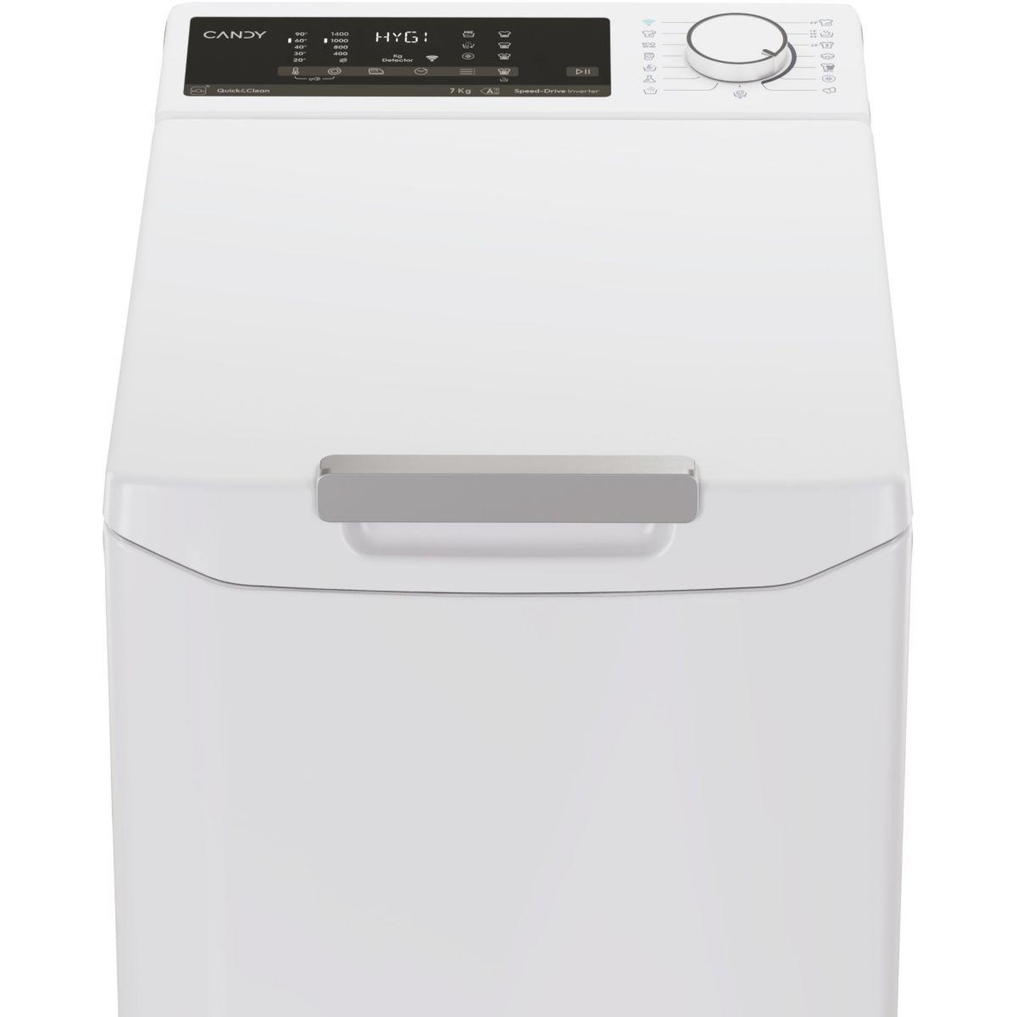 Voir la diapositive 5 : Candy Lave linge top tca474tm5-s