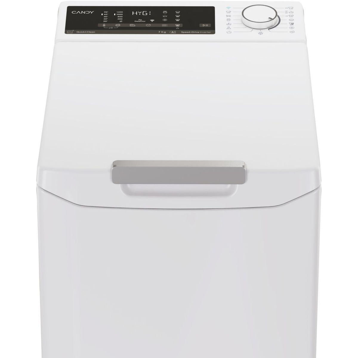 Candy Lave linge top TCA474TM5-S