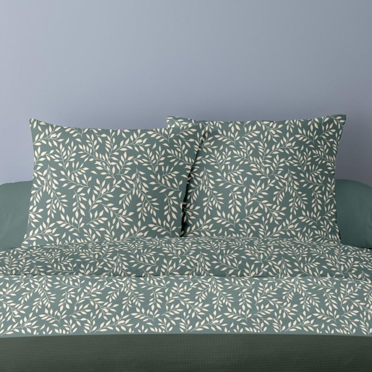 Dourev Housse de couette 240x220 BAMBU + 2 taies matière Polaire