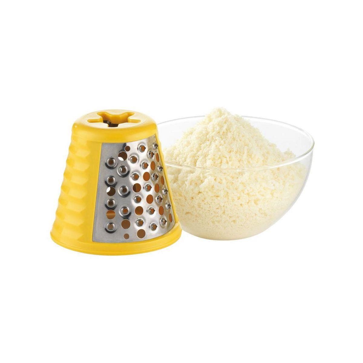 MOULINEX Râpe légumes électrique DJ753E10 FRESH EXPRESS ARGENT 3 CONES