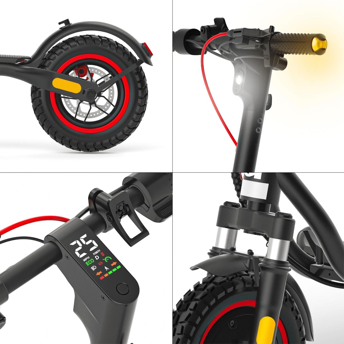 URBANGLIDE Trottinette électrique URBANGLIDE RIDE 100 PLUS RECONDITIONNE – 25 km/h – Autonomie 25 km – Batterie 36V 7,8Ah