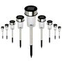 Voir la diapositive 5 : ID MARKET Lot de 20 bornes solaires à LED lampes de jardin à planter