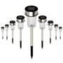 Voir la diapositive 5 : ID MARKET Lot de 20 bornes solaires à LED lampes de jardin à planter