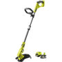 Voir la diapositive 1 : Ryobi RYOBI - Coupe-bordures 18V - Ø coupe 25-30 cm - Ø fil 1 x 1,6 mm - tube télescopique - batterie 5,0 Ah & chargeur - RLT183250