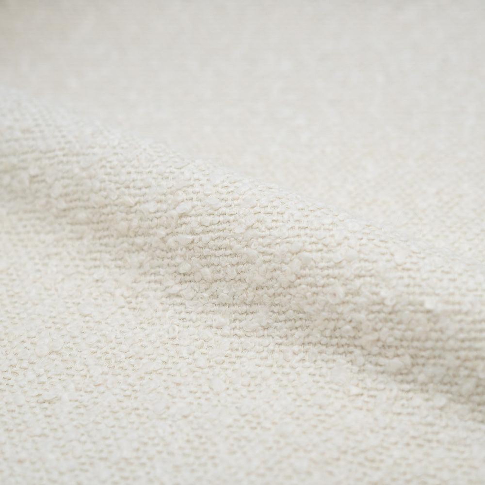 Voir la diapositive 3 : MAISON PAVANE Lot de 2 chaises de bar en tissu bouclé crème 61/76,5 cm-cloclo
