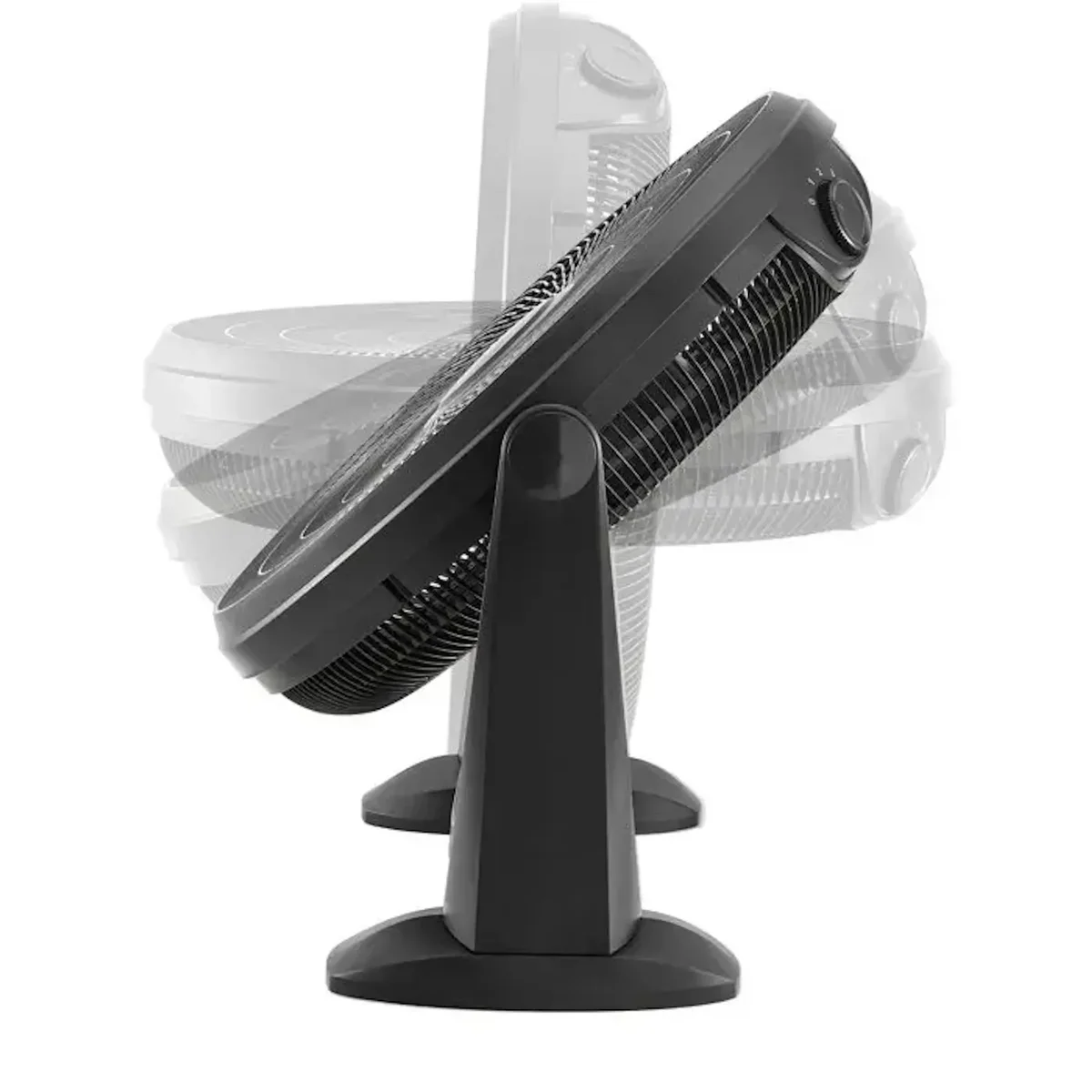 OCEANIC Ventilateur de sol OCEANIC - 65 W - Diametre 54 cm - 3 vitesses - Inclinable a 360° - Noir