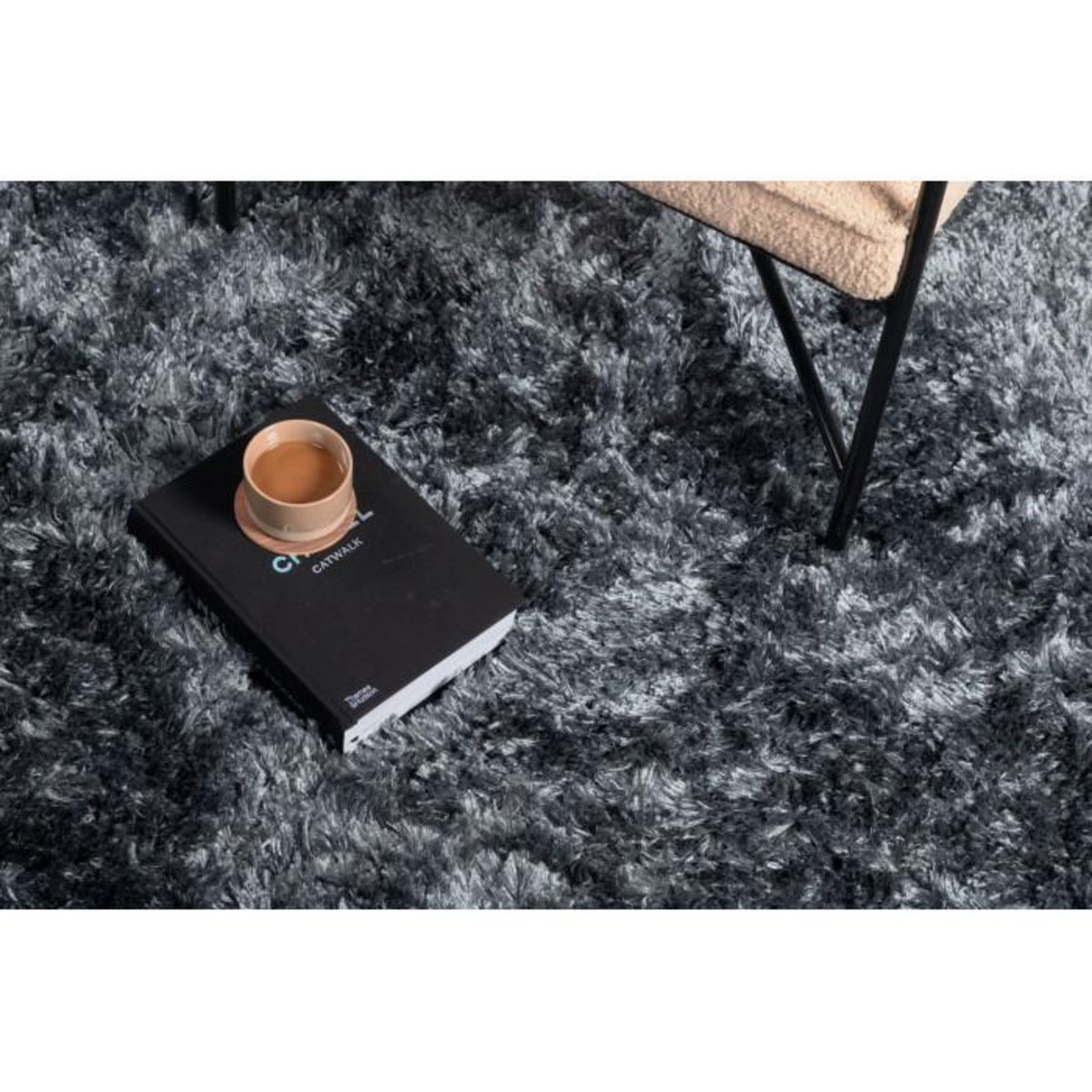 Paris Prix Tapis Rond Design  Natta  200cm Vert