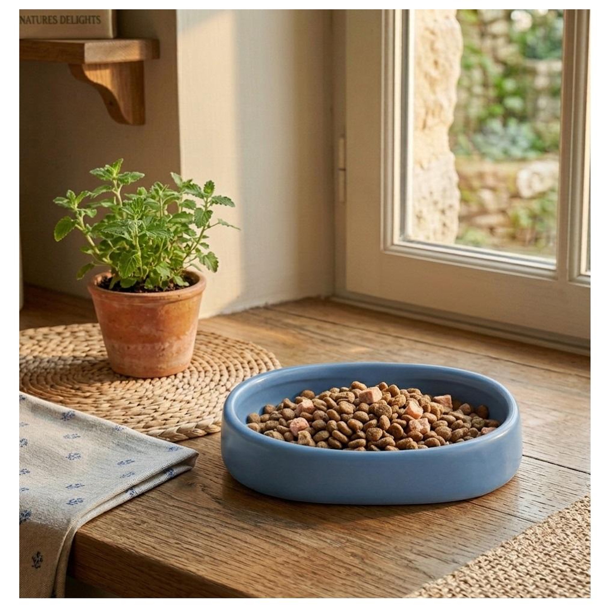 Voir la diapositive 3 : Eden Gamelle ronde pour chat nourriture et eau zara
