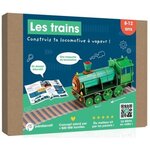 LES TRAINS. CONSTRUIS TA LOCOMOTIVE A VAPEUR !, Pandacraft