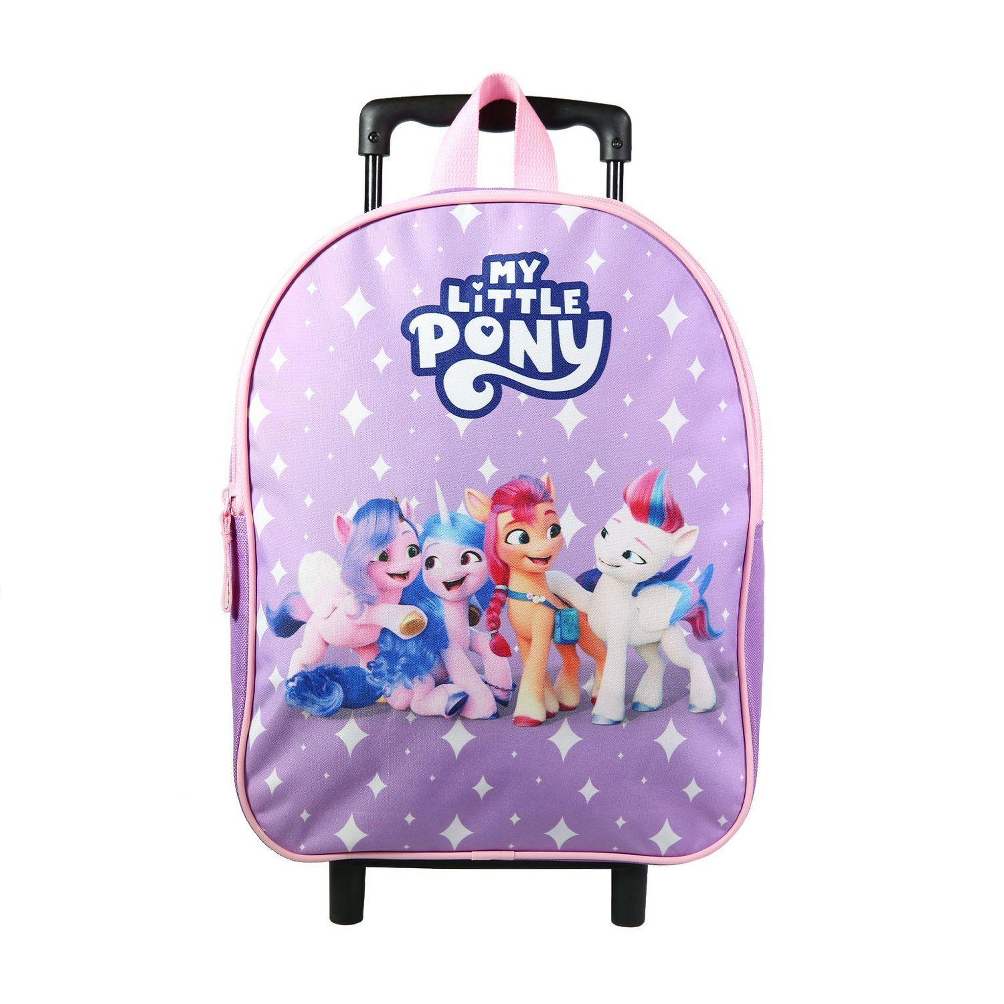 Bagtrotter BAGTROTTER Sac à dos à roulettes 31 cm maternelle My Little Pony Violet