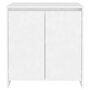Voir la diapositive 6 : VIDAXL Buffet Blanc 70x41x75 cm Bois d ingénierie