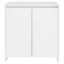 Voir la diapositive 6 : VIDAXL Buffet Blanc 70x41x75 cm Bois d ingénierie