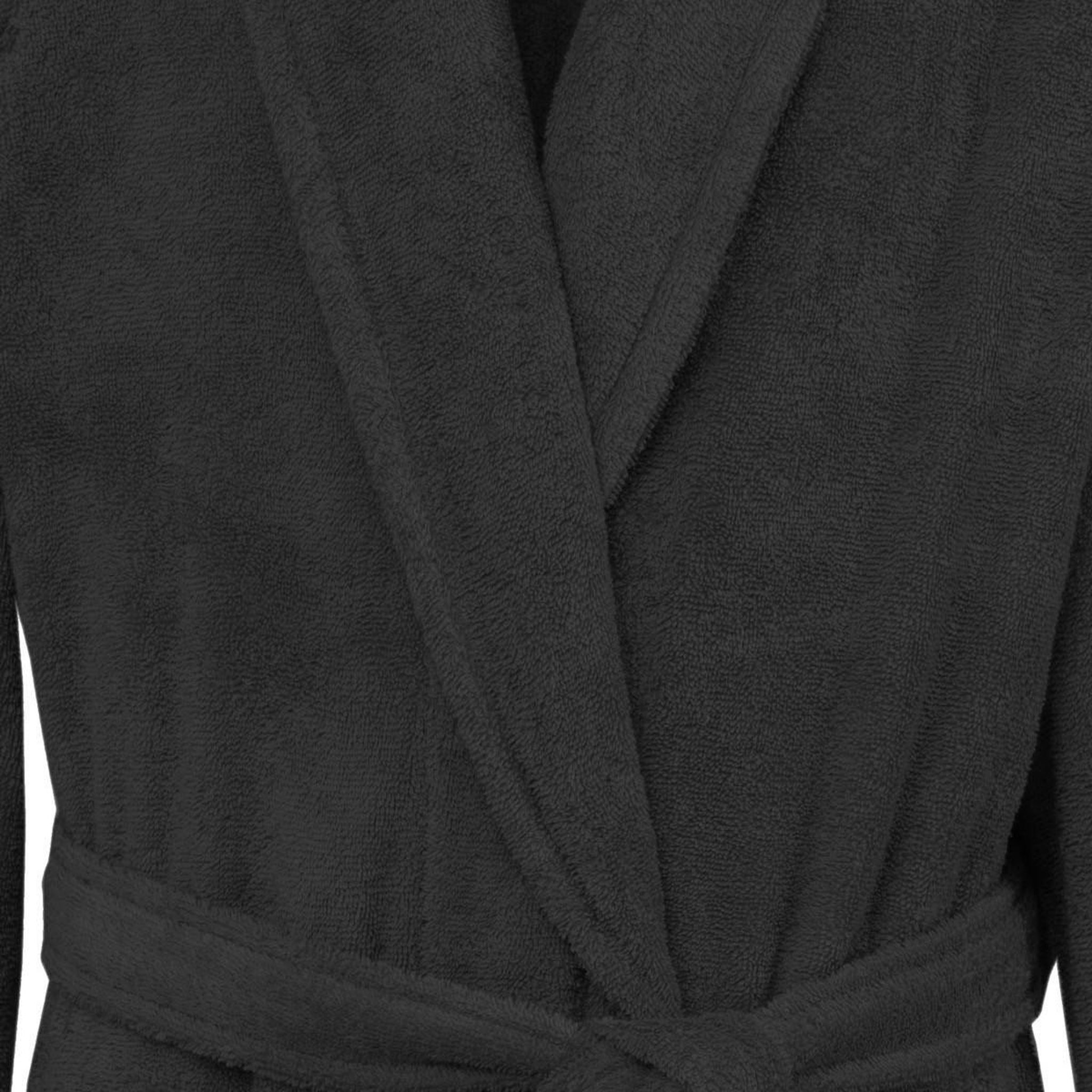 Voir la diapositive 3 : Sensei Maison Peignoir éponge homme-femme col châle 400 g/m² STUDIO