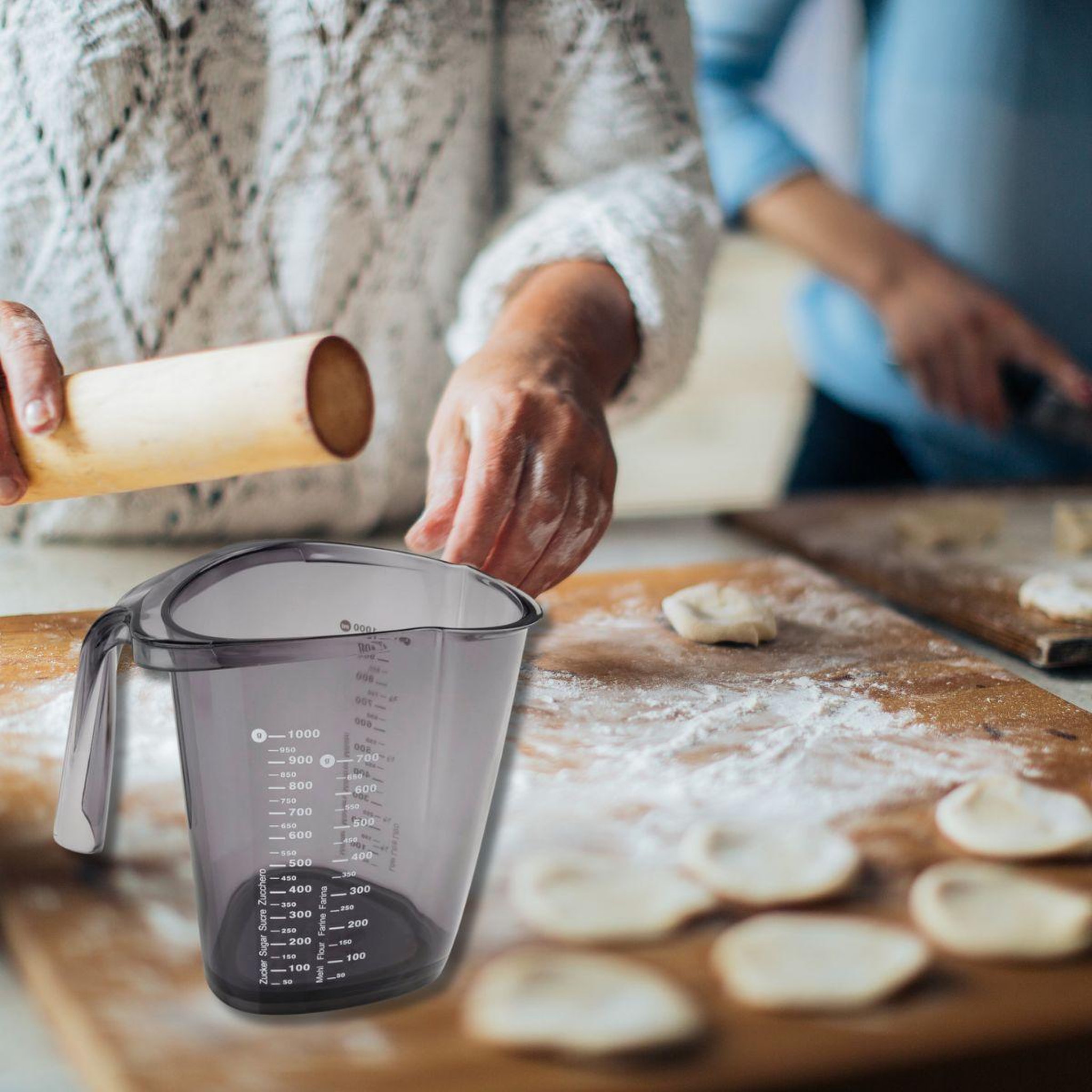 Voir la diapositive 2 : DR.OETKER Verre doseur de 1 litre dr oetker
