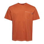 SUPERDRY T shirt  Homme Superdry M1011723A. Coloris disponibles : Orange