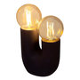 Voir la diapositive 2 : ATMOSPHERA Lampe à Poser à LED Double  Olme  22cm Bleu