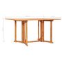 Voir la diapositive 6 : VIDAXL Ensemble a manger d'exterieur pliable 7 pcs Bois solide de teck