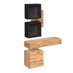 Paris Prix Ensemble Meubles Muraux  Easy  100cm Noir