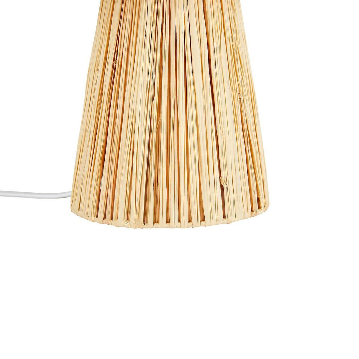 ATMOSPHERA Lampe à Poser en Raphia  Orane  34cm Naturel