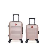SWISS KOPPER SWISS KOPPER - LOT DE 2 - Valises cabine et cabine XXS WIL. Coloris disponibles : Gris, Rouge, Rose, Noir, Beige, Bleu