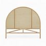 Voir la diapositive 3 : Rendez vous déco Tête de lit en rotin naturel 140 cm - Beigia