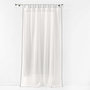 Voir la diapositive 1 : Paris Prix Rideau Voilage à Passants  Casalina  140x280cm Blanc & Gris