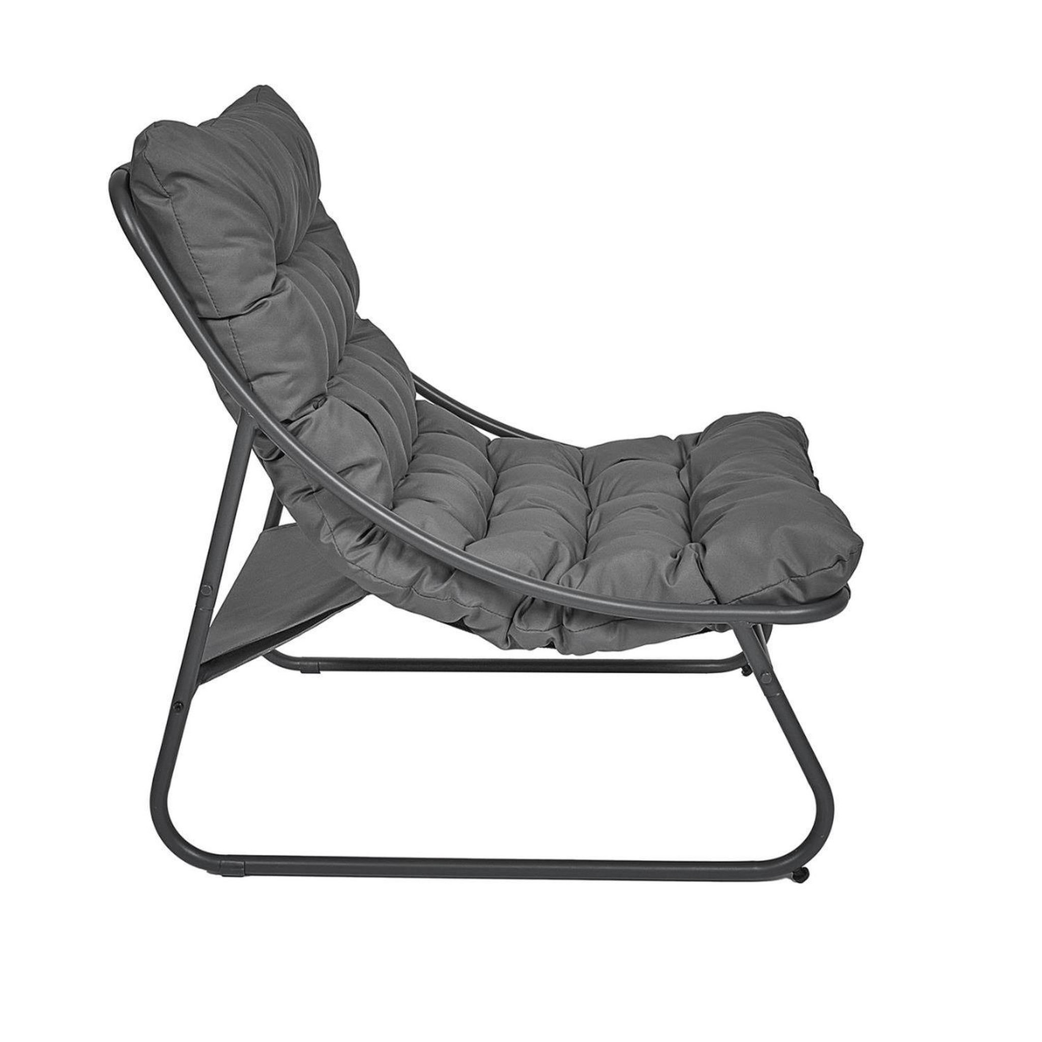 Voir la diapositive 4 : The Home Deco Factory Fauteuil de détente DOLCE VITA