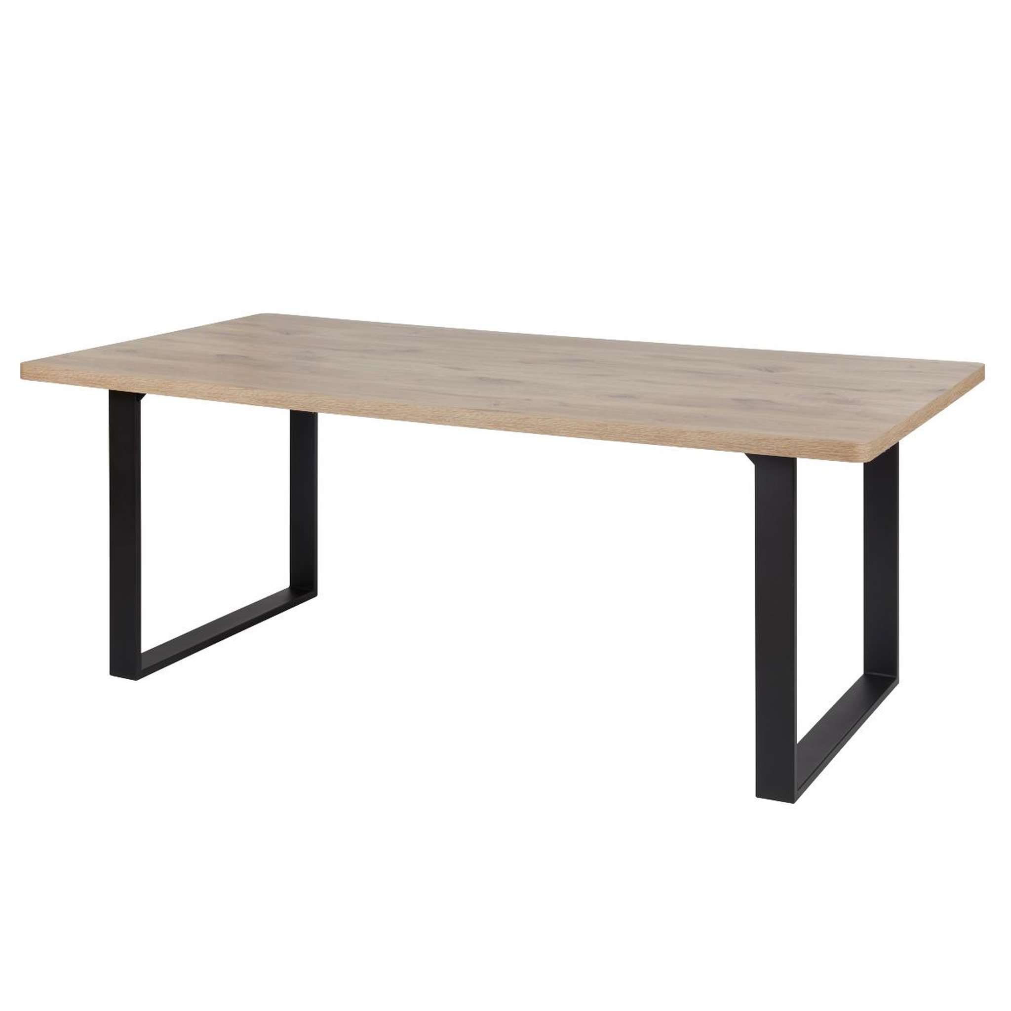 JLC KREATION Table de repas 200cm avec piètement métal santorini