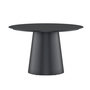 Voir la diapositive 1 : Paris Prix Table de Jardin Ronde  Lanzo  120cm Noir