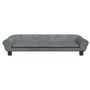 Voir la diapositive 3 : VIDAXL Canape pour enfants gris fonce 100x50x26 cm velours