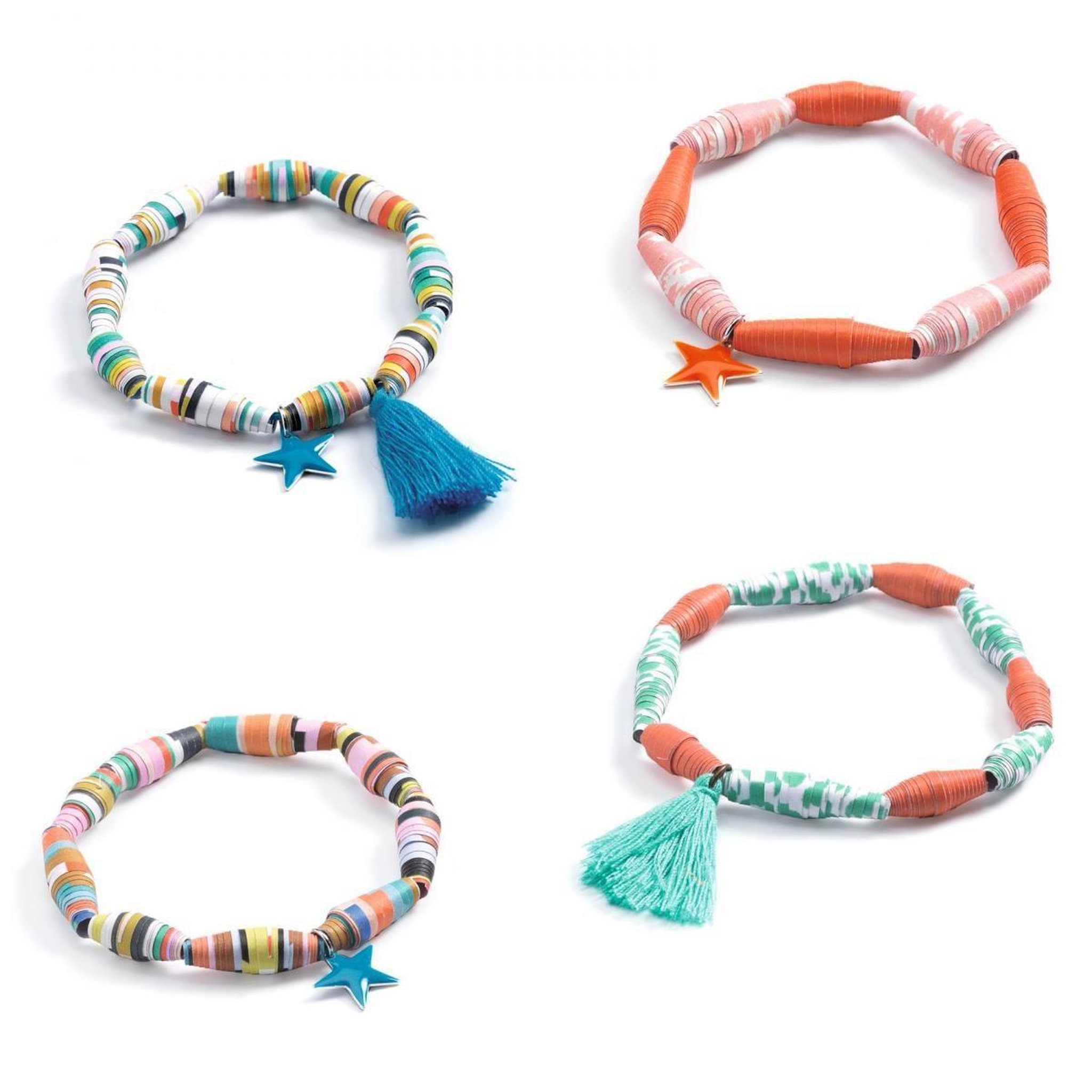 Djeco Diy perles de papier et bijoux a creer