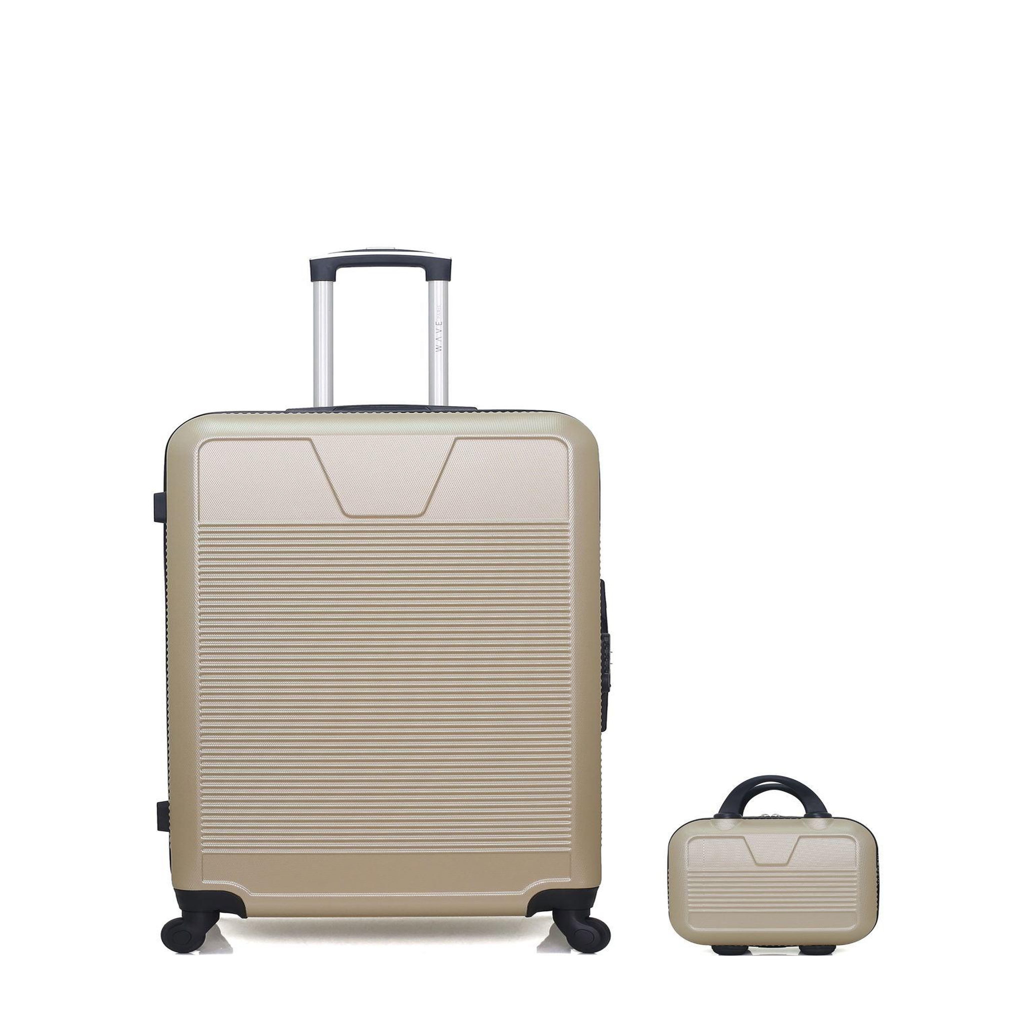 WAVE PARIS WAVE PARIS - Lot de 2 - Valises Grand Format et Vanity SELENGA