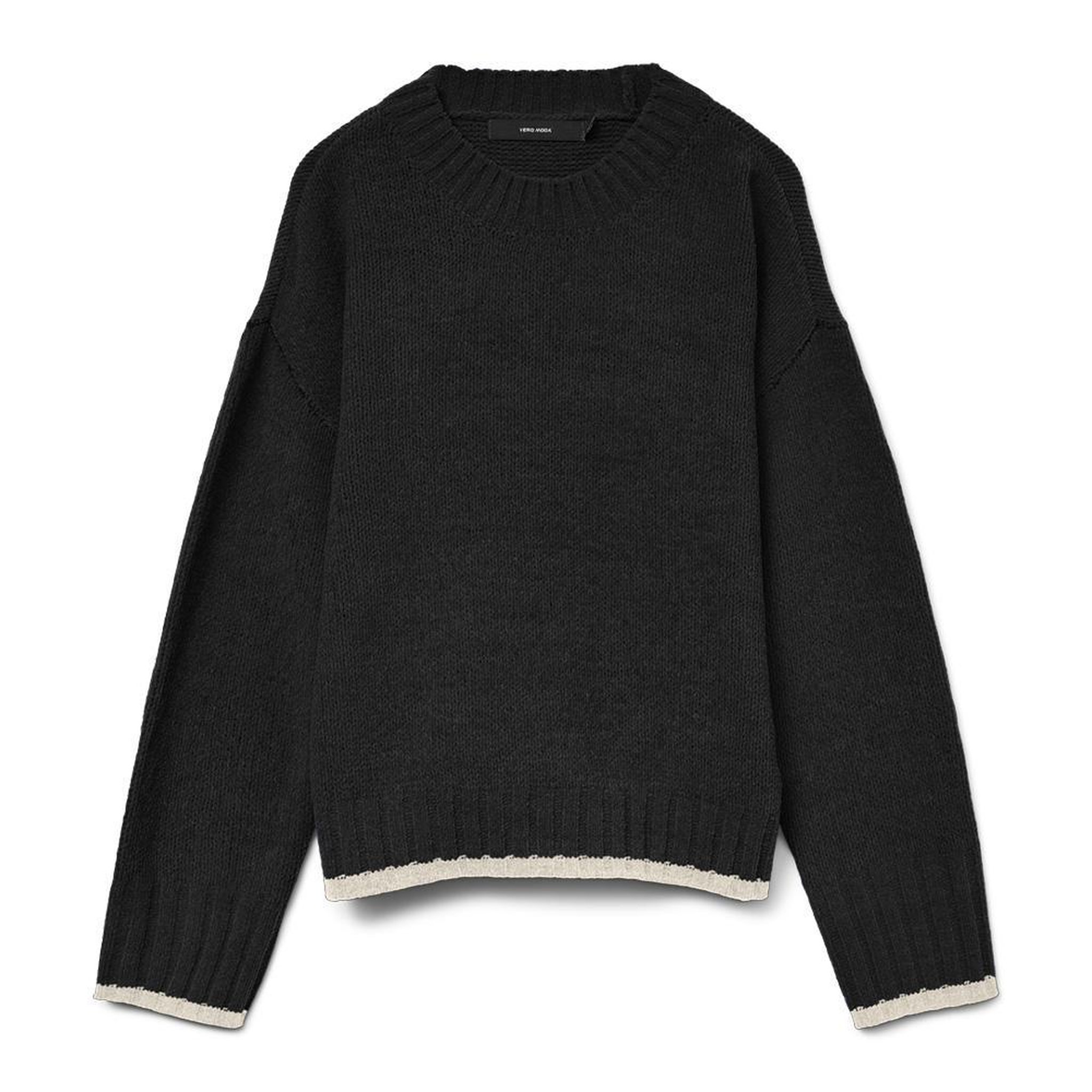 Vero Moda Pull Noir Femme Vero Moda Hadow. Coloris disponibles : Noir