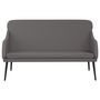 Voir la diapositive 3 : VIDAXL Banc Gris 110x76x80 cm Similicuir