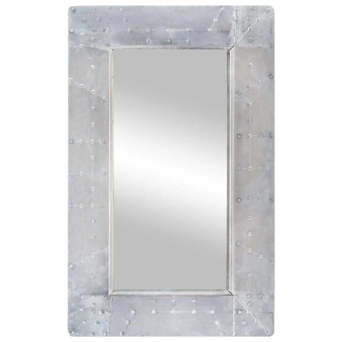 VIDAXL Miroir de style aviation 80x50 cm Metal