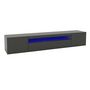 Voir la diapositive 2 : Meuble TV 3 portes 1 niche TECHNO L200cm