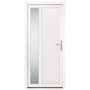 Voir la diapositive 3 : VIDAXL Porte d'entree Blanc 98x208 cm PVC